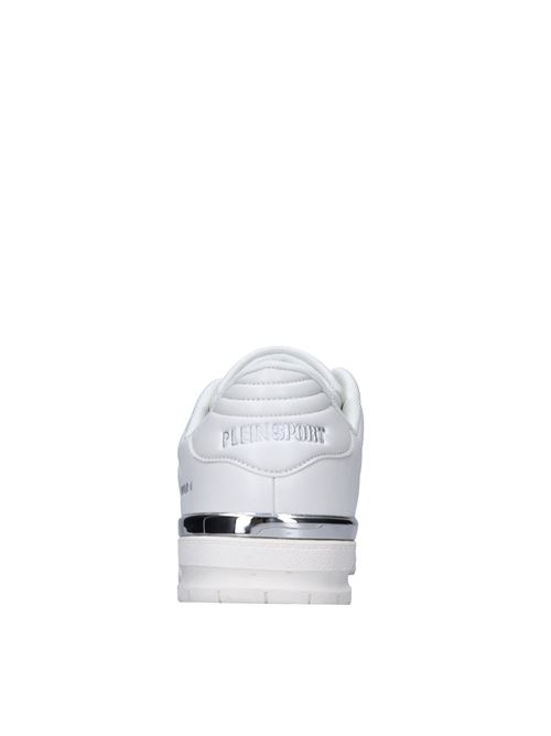 Snaekers in ecopelle PLEIN SPORT | SAES USC0738 STE003NBIANCO